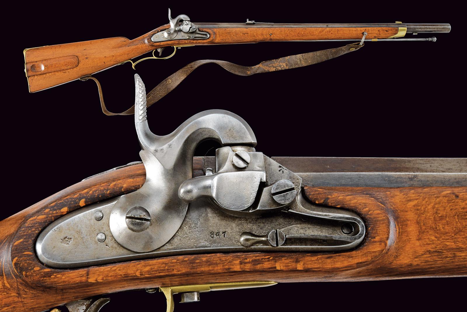 Raro Jaegerstutzen mod. 1807/42 sistema Augustin