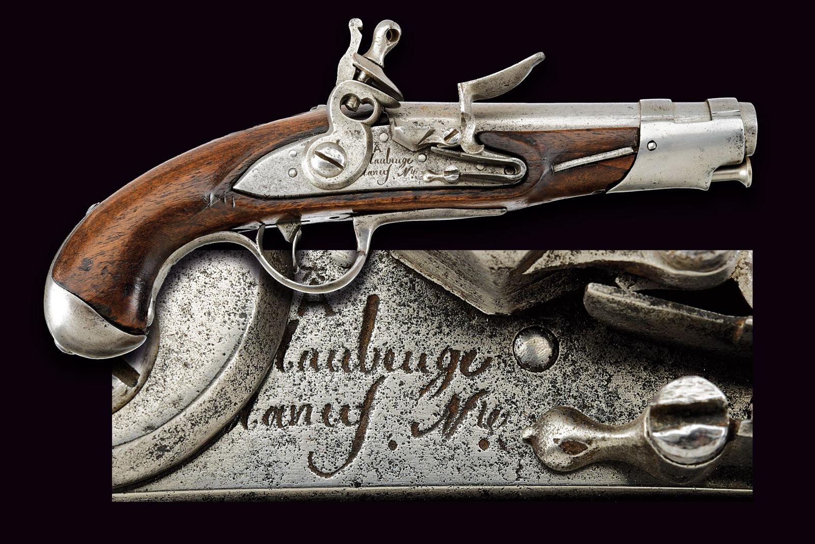 Pistola a pietra focaia da gendarmeria mod. 1770