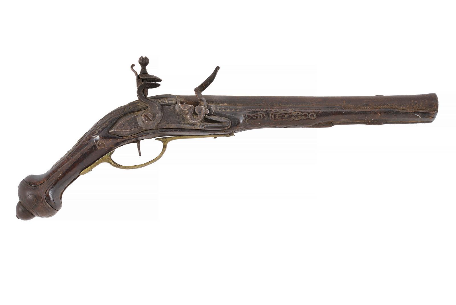 Pistola a pietra focaia 