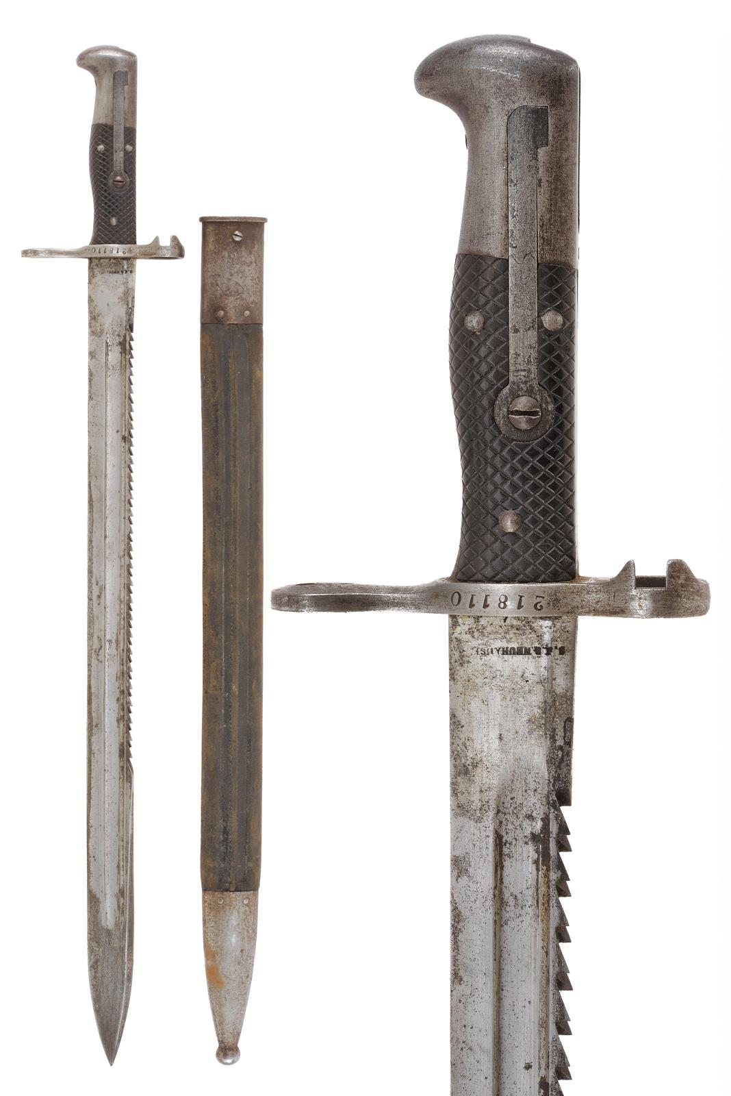 Baionetta da zappatore per Vetterli Mod. 1878