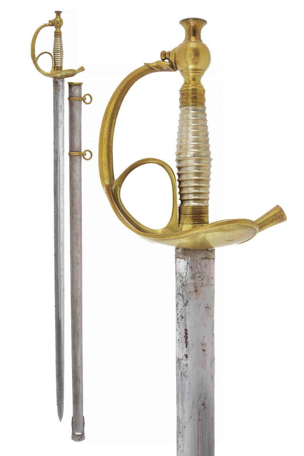 Spada Albertina mod. 1833
