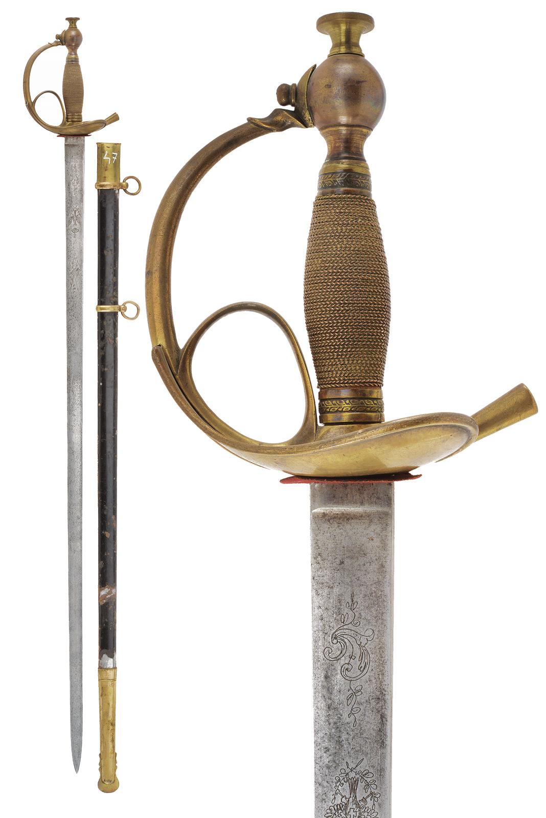 Spada Albertina mod. 1833