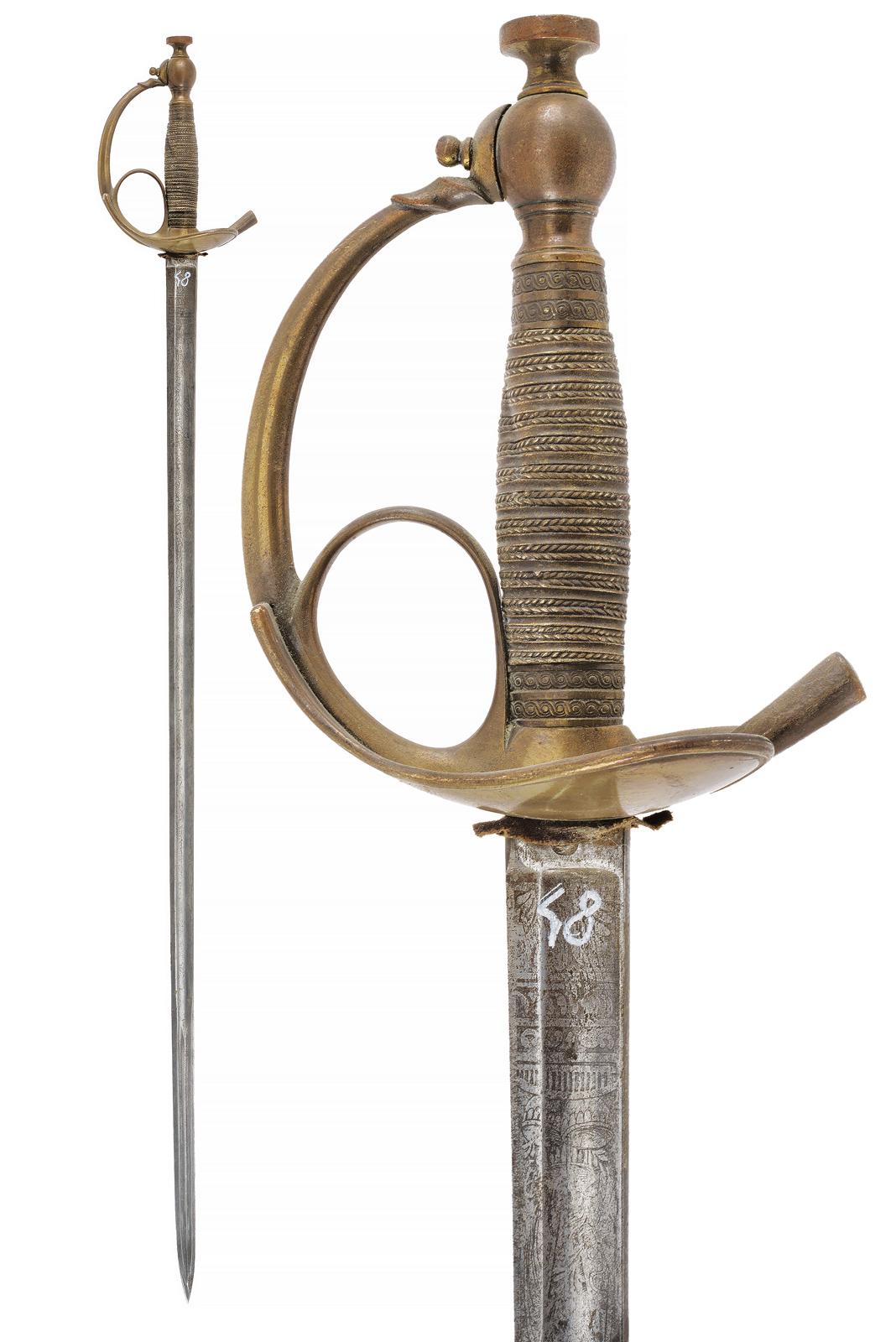 Spada Albertina mod. 1833