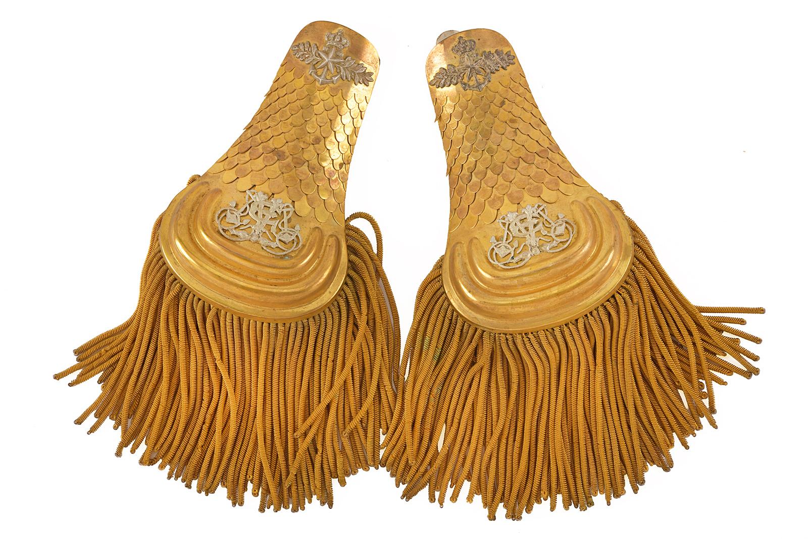Paio di spalline da ufficiale di marina