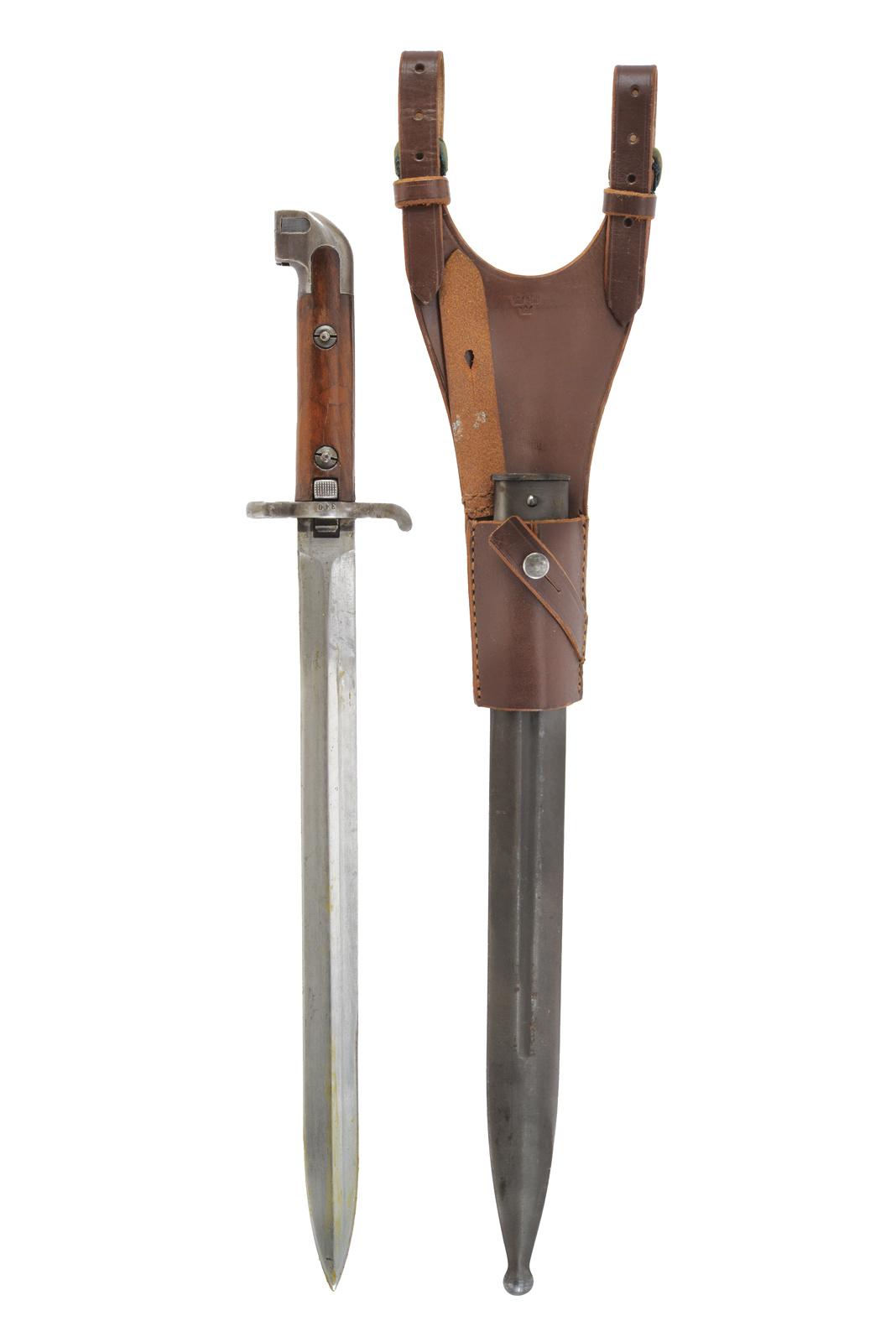 Baionetta Mod. 1914 per M1894/14 carabina mauser / M1945 Carl Gustav SMG