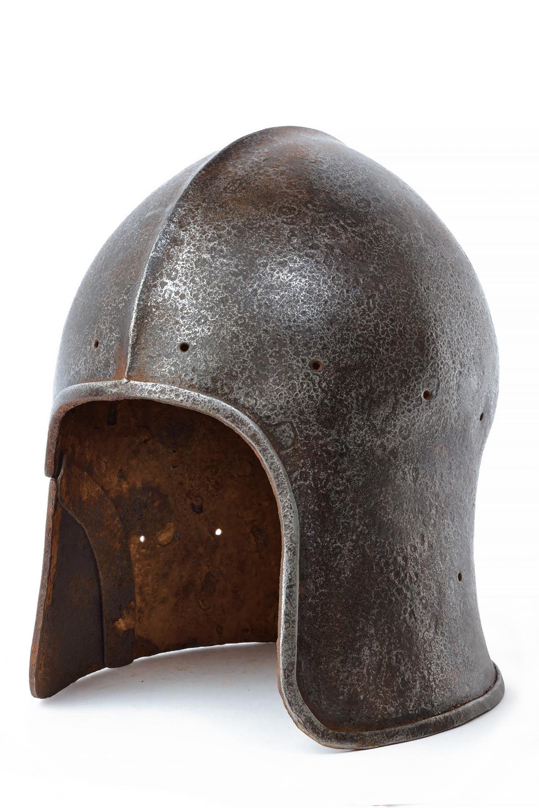 Barbuta nello stile del 1500