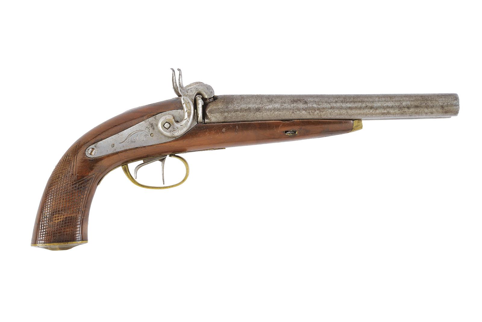 Pistola a luminello a due canne
