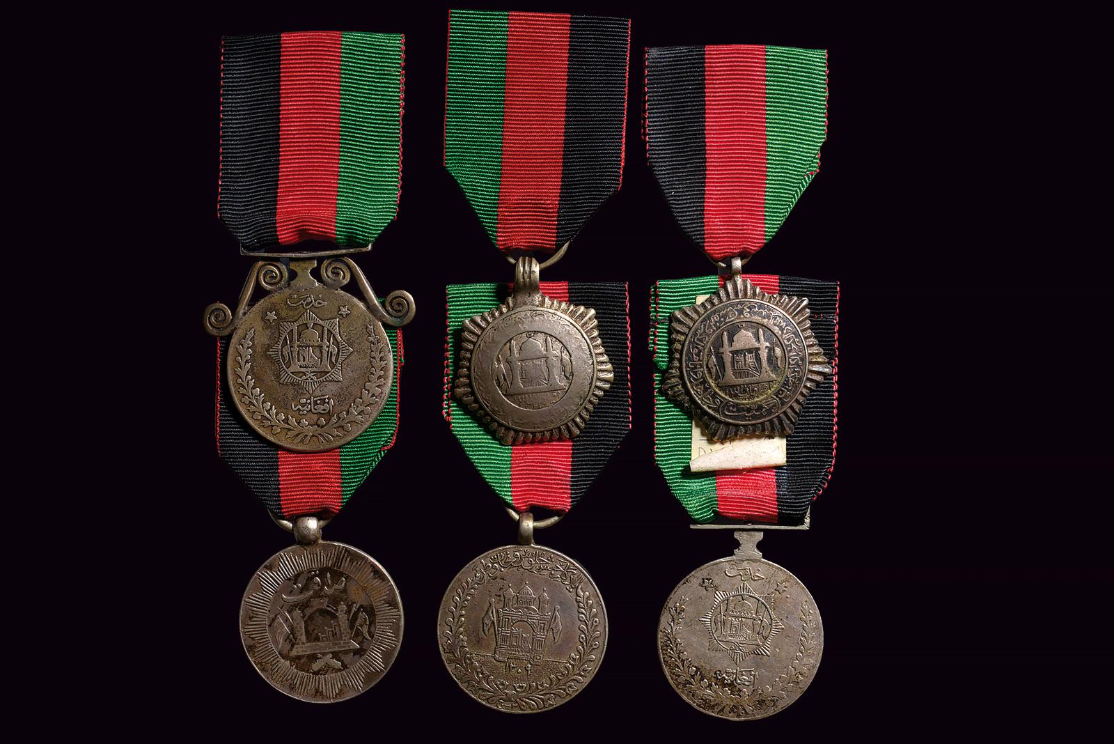 Lotto di sette medaglie
