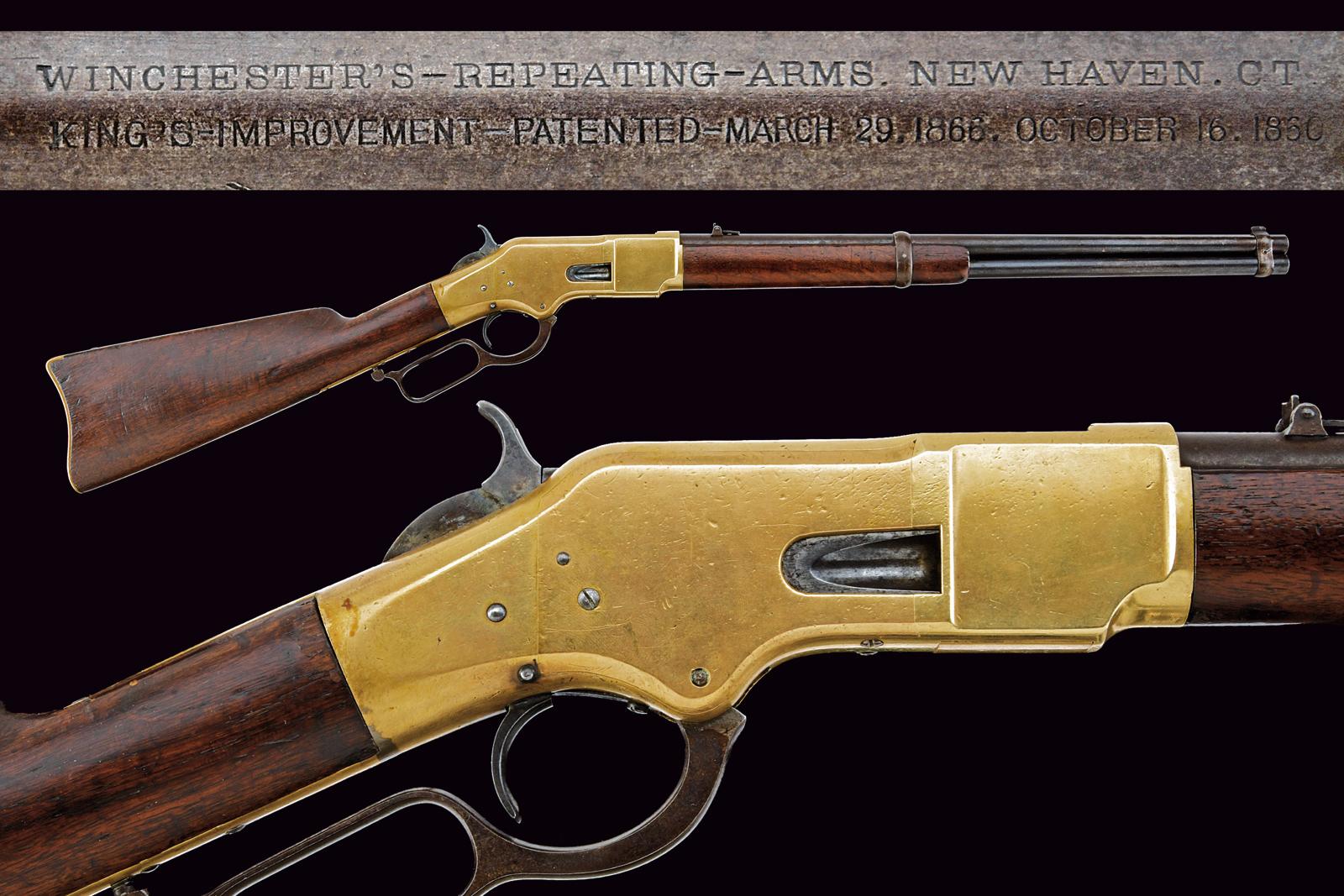 Winchester Model 1866 Carabine "Yellow Boy", terzo modello