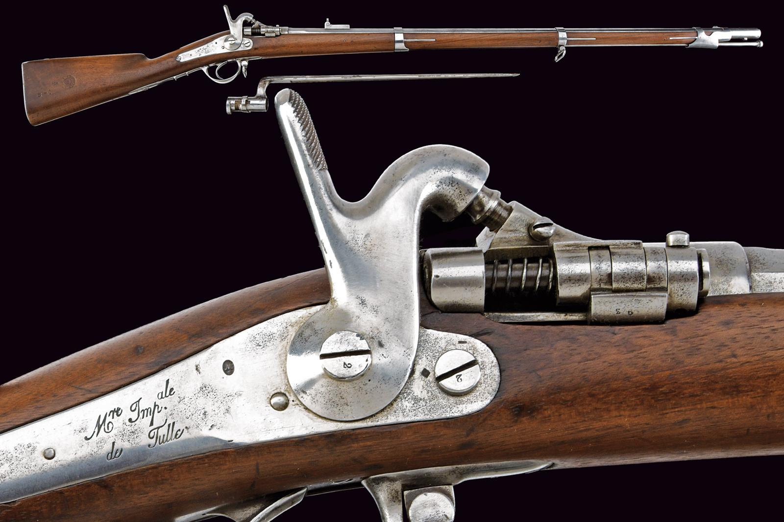 Fucile a tabacchiera Mod. 1867 con baionetta