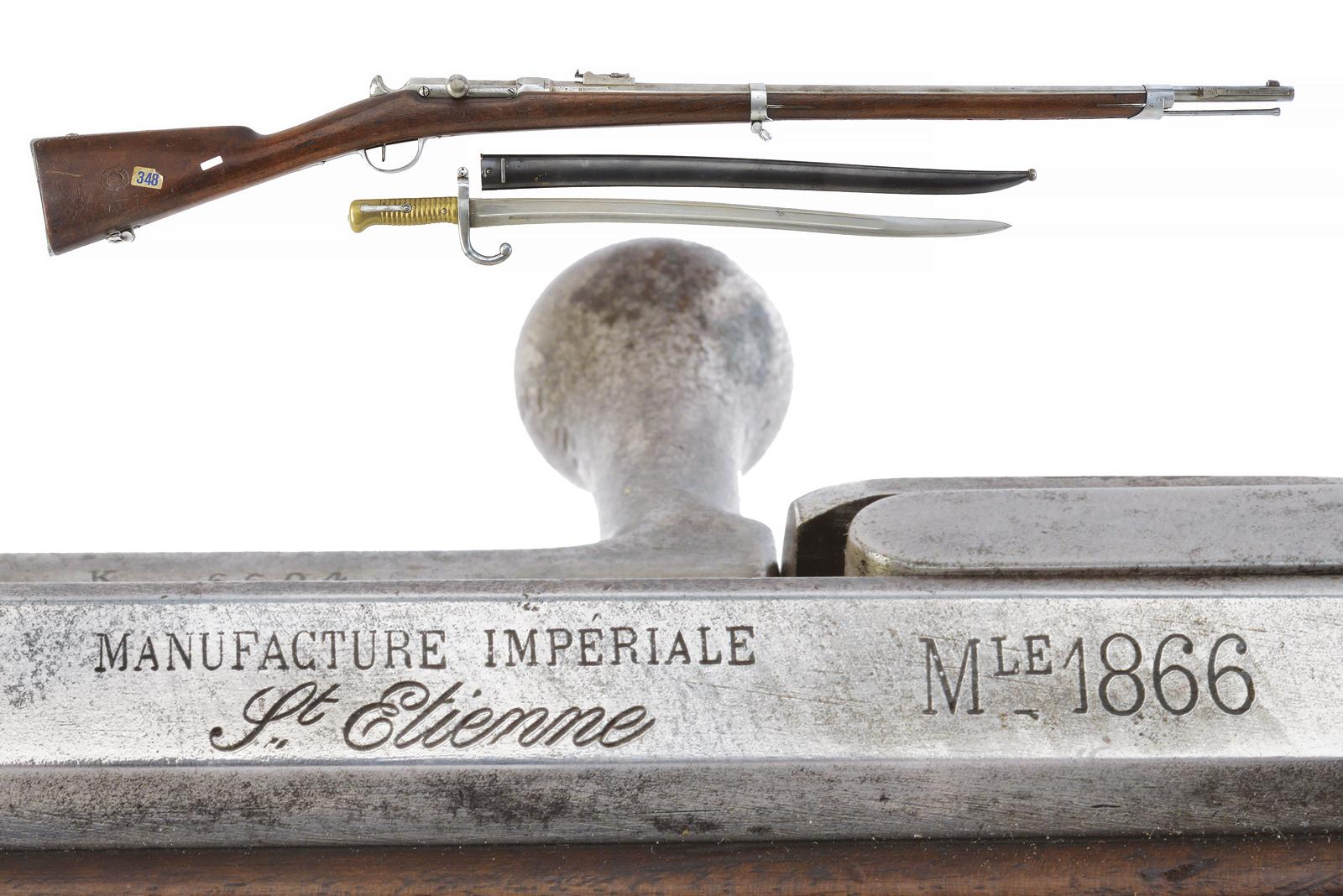 Fucile Chassepot mod. 1866 con baionetta