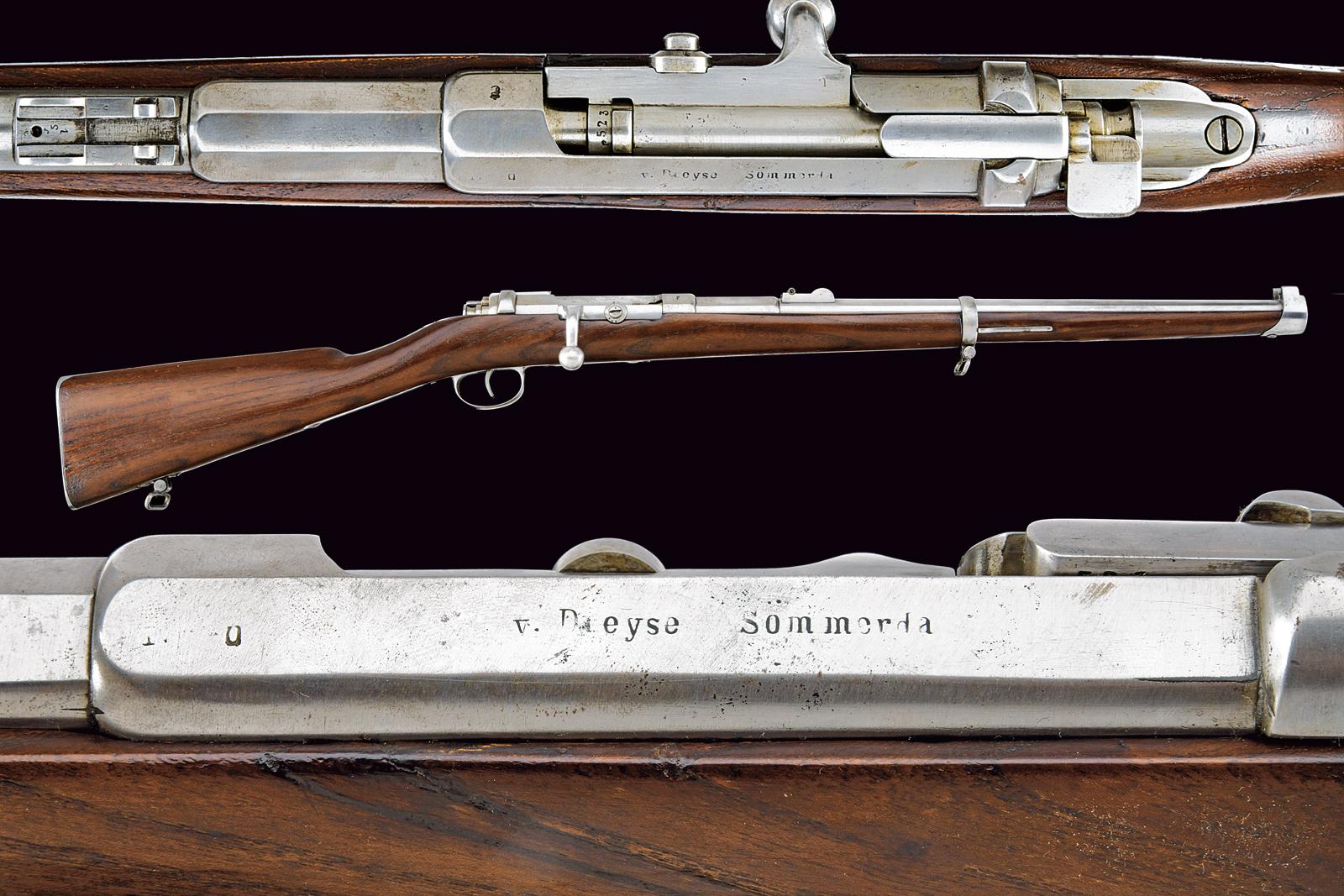 Raro Karabiner Mod. 1871 Mauser di produzione Dreyse