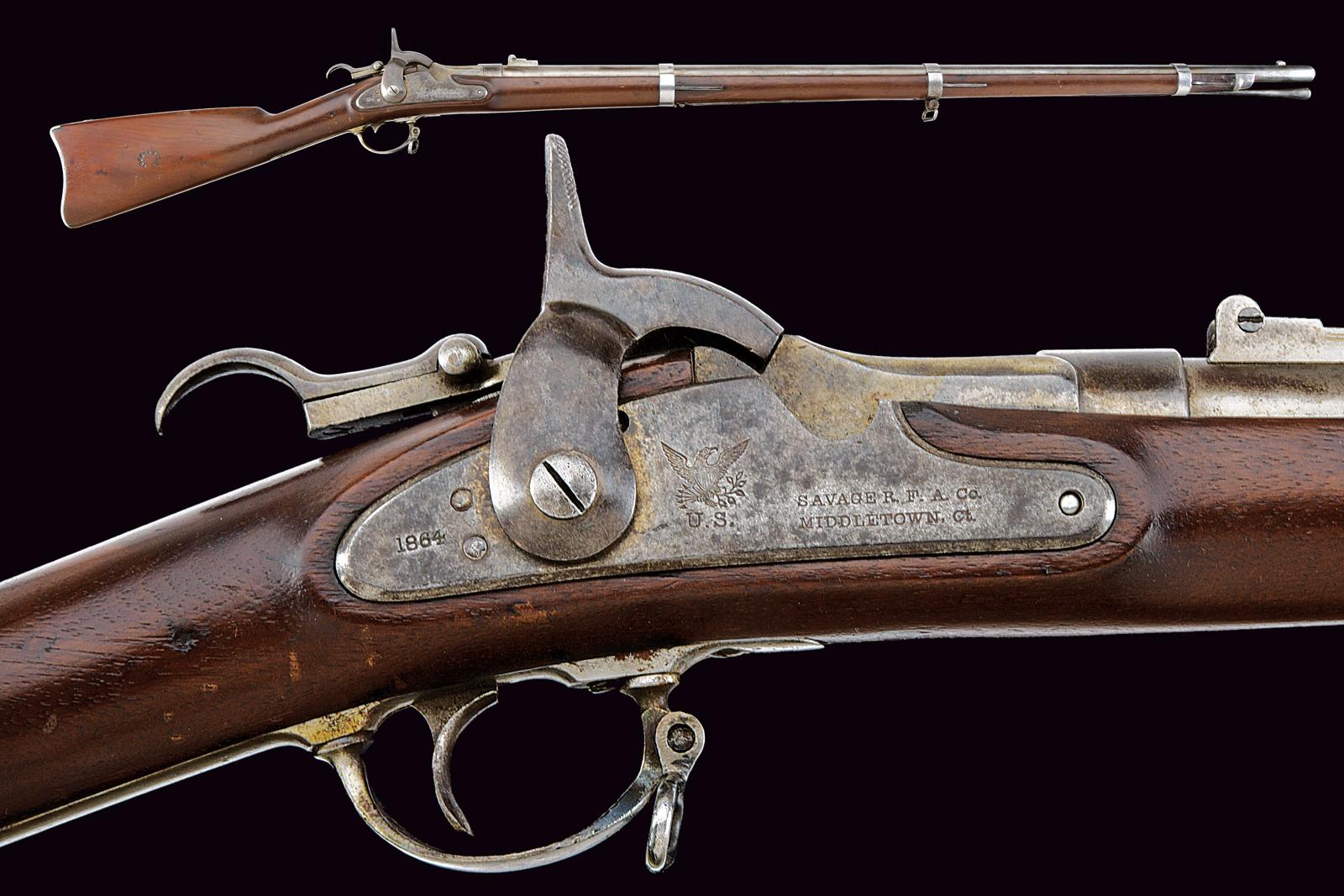 1861 Model rifle-musket with Roberts conversions 1861/63