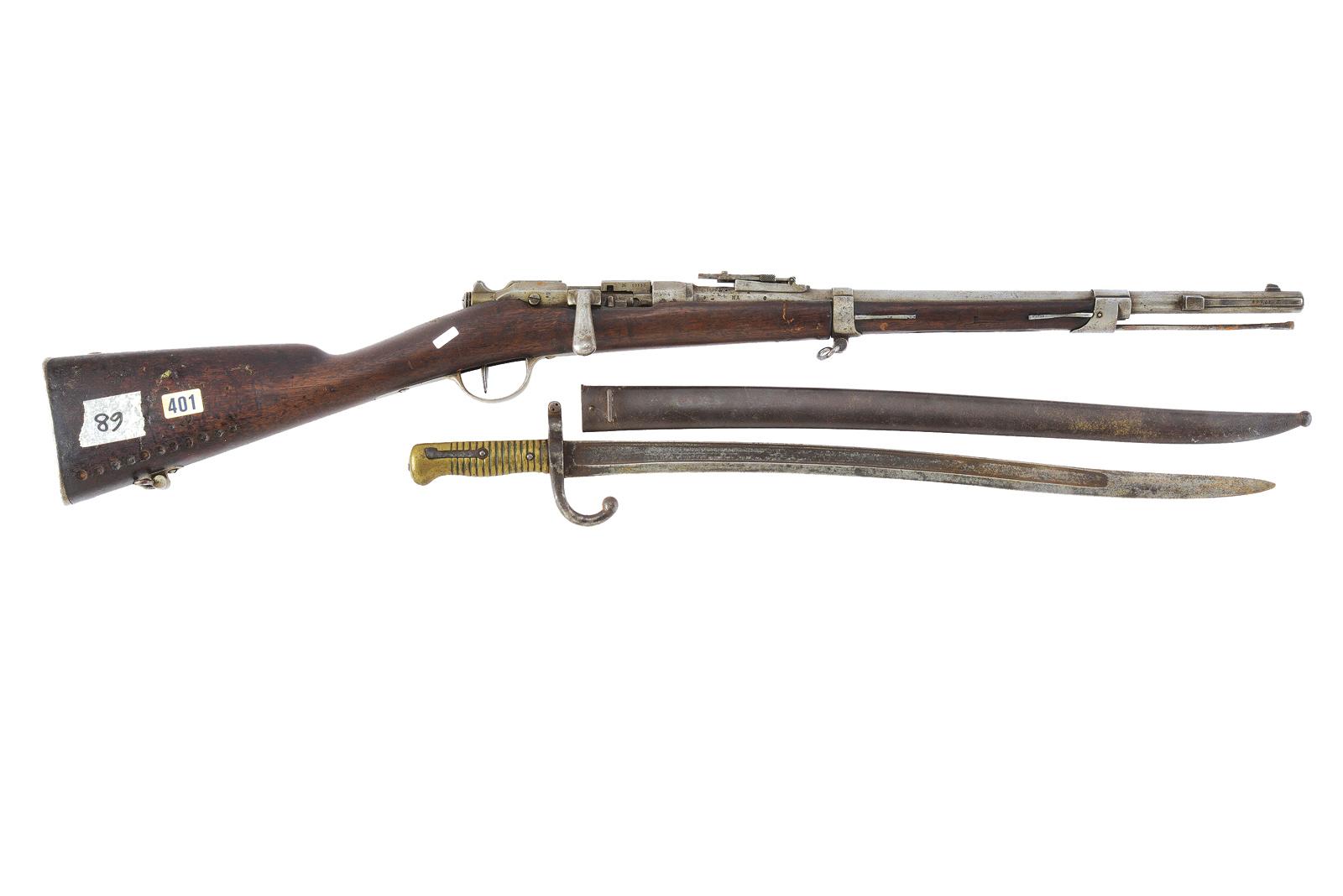 Moschettone Mod. 1874 M80 con baionetta