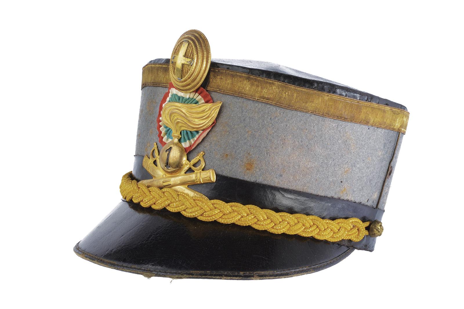 Kepi grigioverde per artiglieria a cavallo