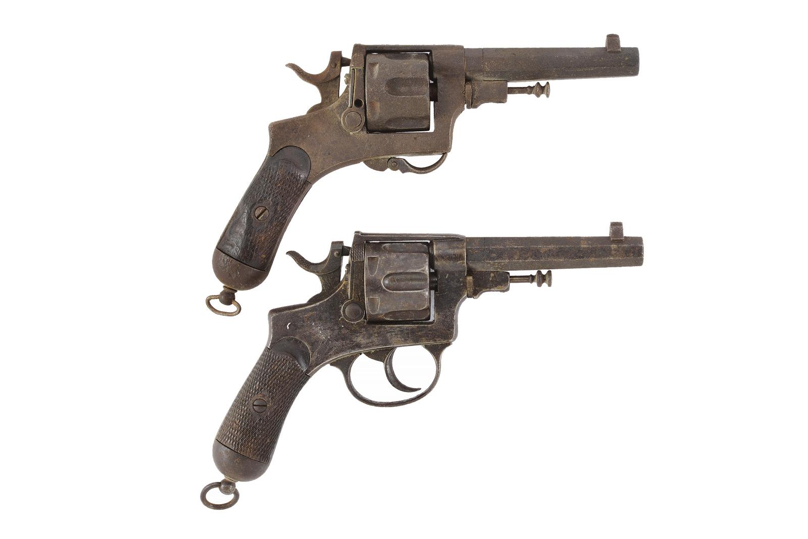 Lotto di due revolver Bodeo Mod. 1889