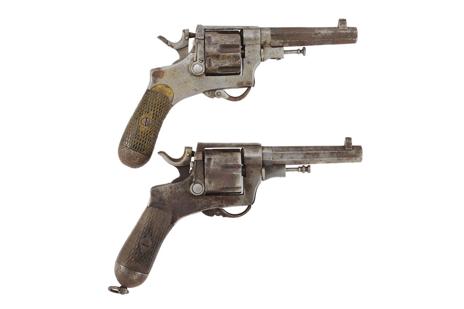 Lotto di due revolver Bodeo Mod. 1889