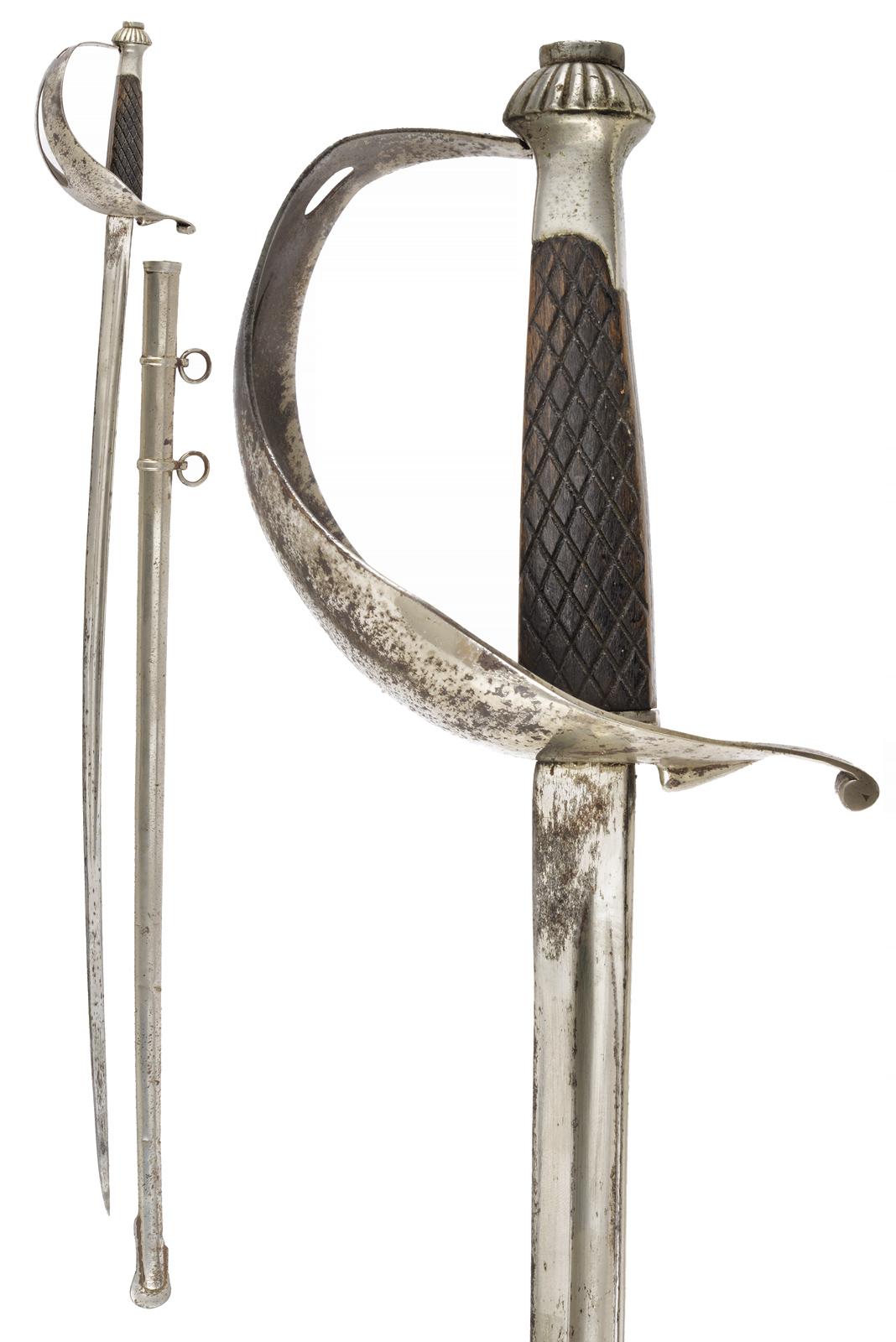 Sciabola per marescialli dei Bersaglieri mod. 1927