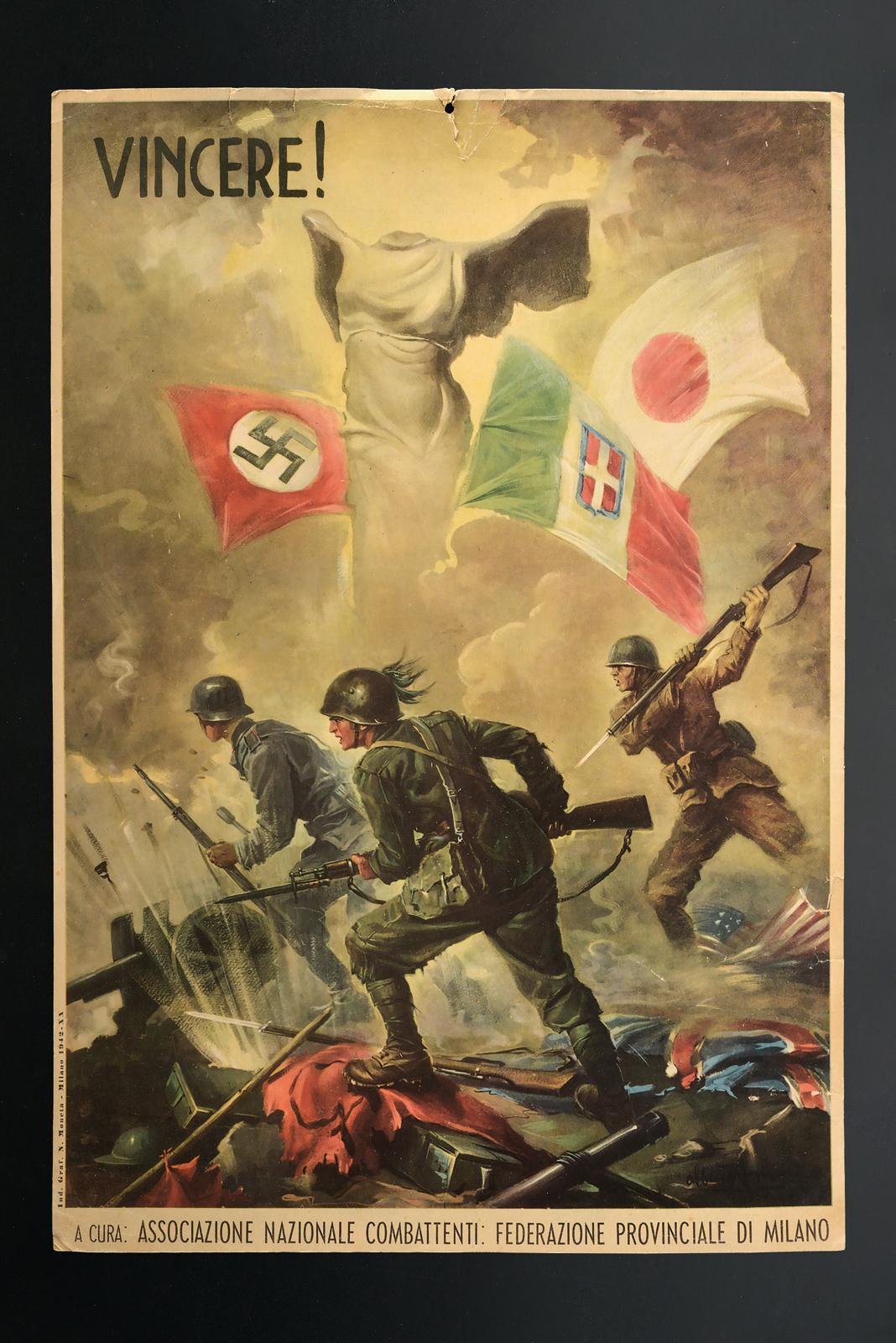 Stampa patriottica di propaganda bellica