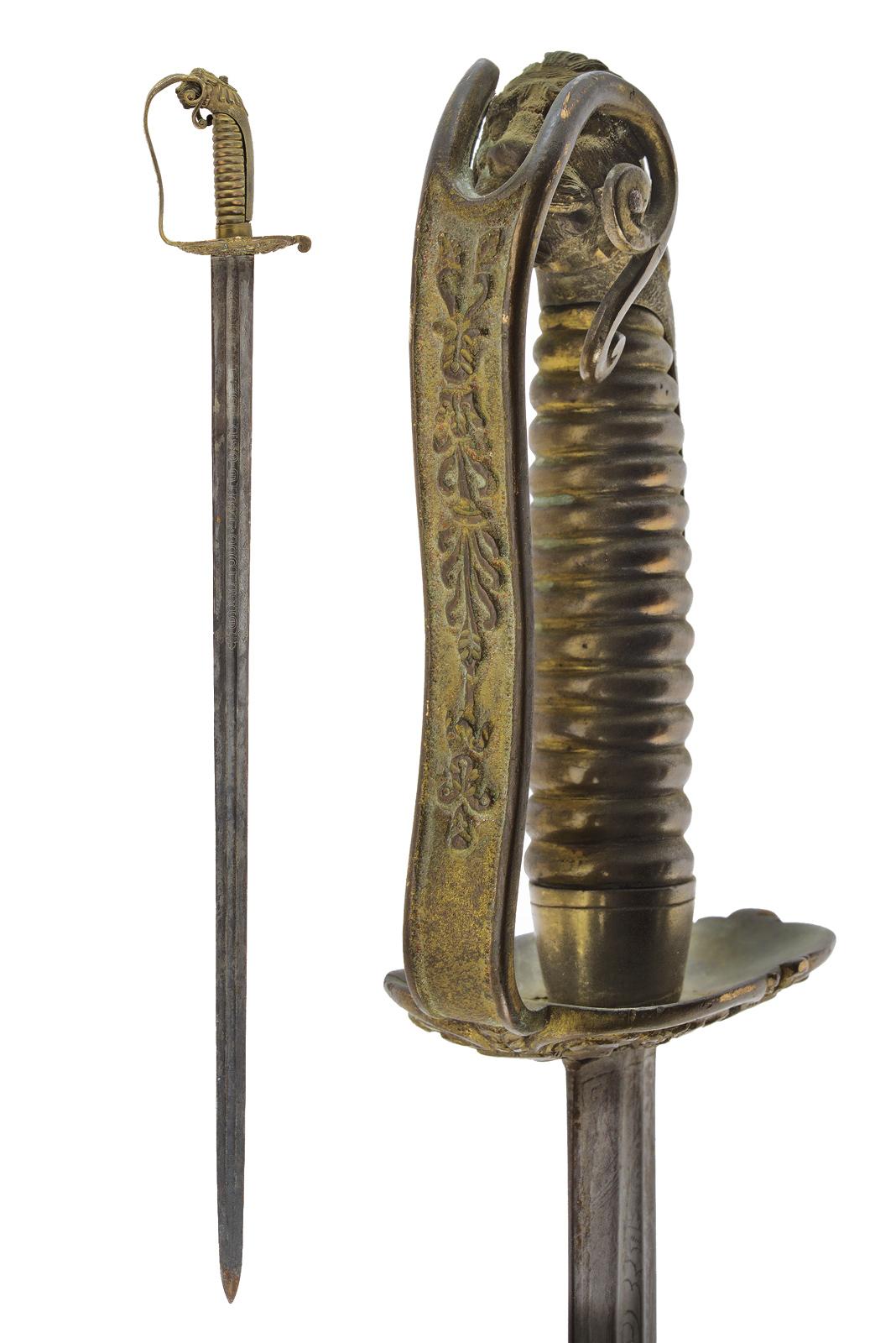 Spada sul tipo della Guardia Civia Mod. 1847