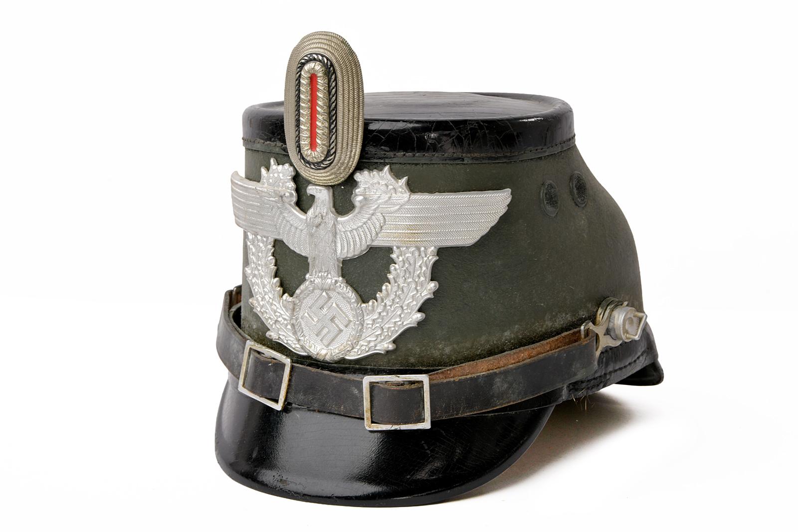 Shakò da truppa di polizia