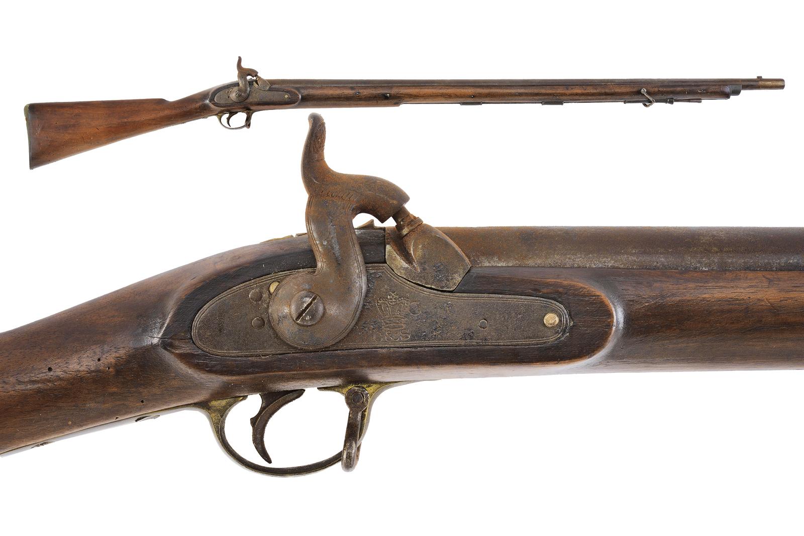 Fucile Lowell a luminello mod. 1842