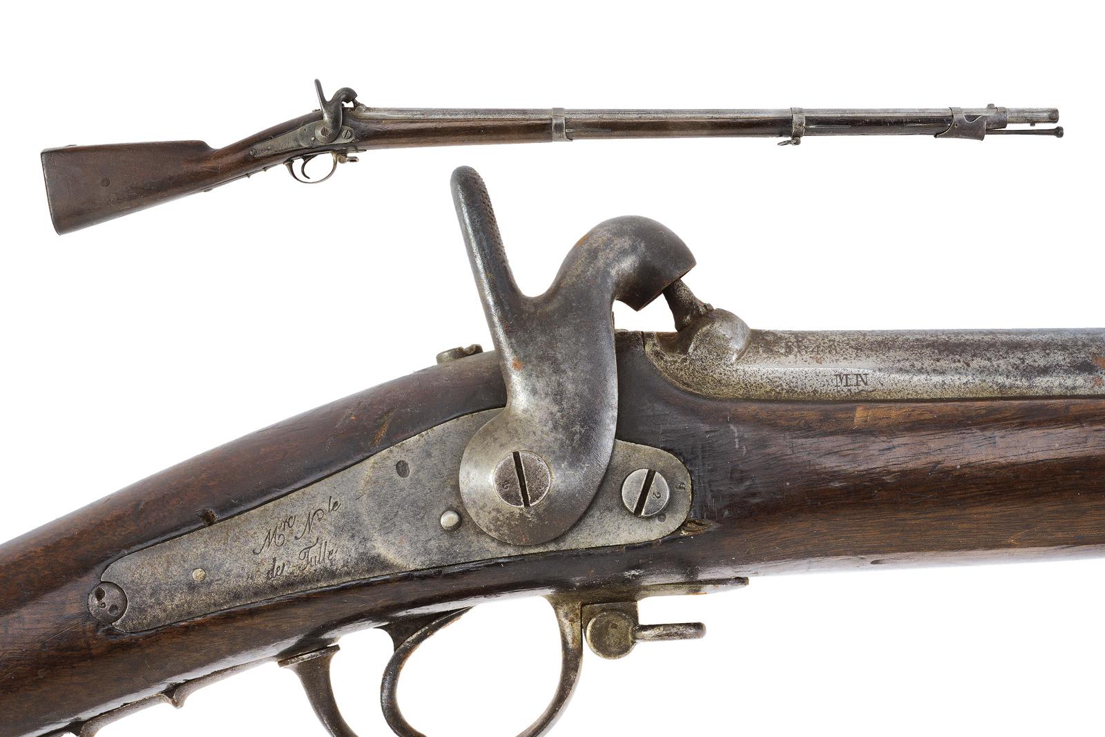 Fucile a luminello sul Mod. 1842