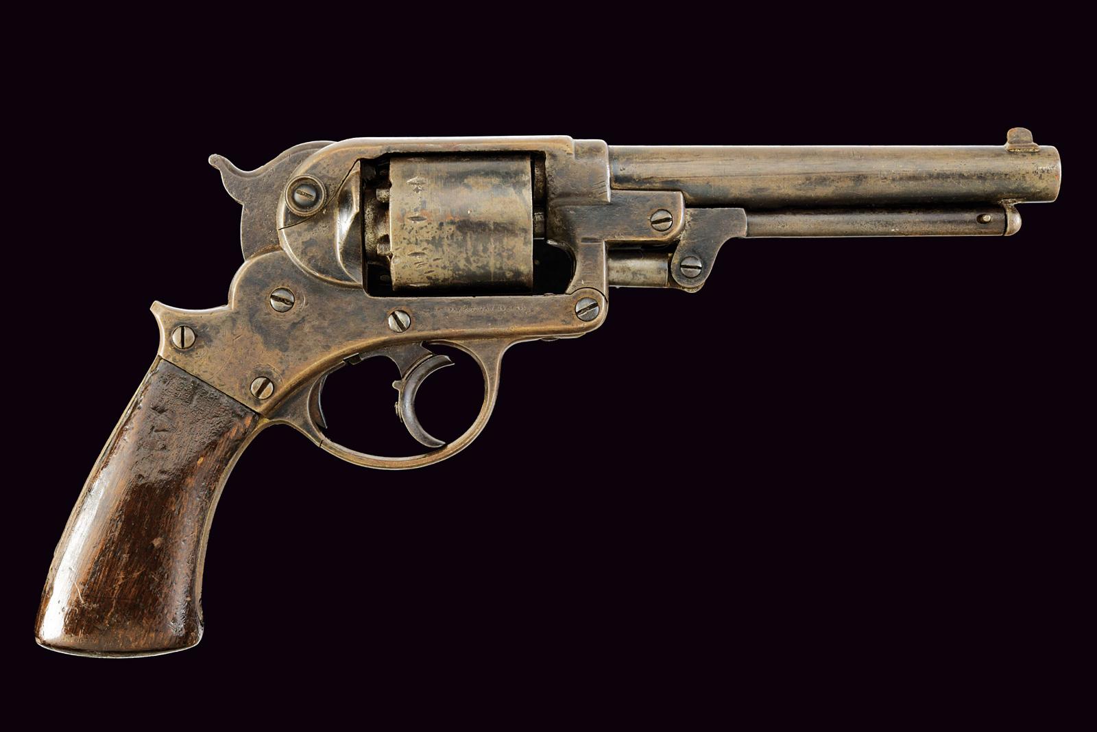Starr Arms Co. D.A. 1858 Army Revolver con timbri militari