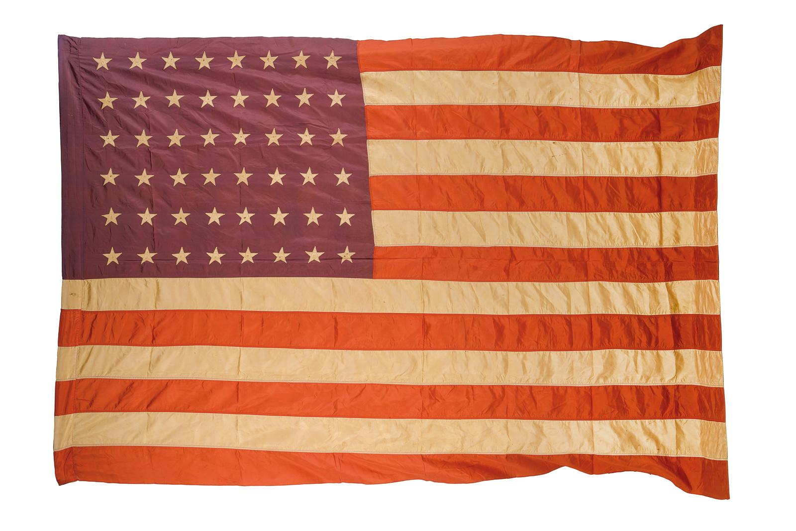 Grande bandiera americana con 48 stelle (1912 - 1959)