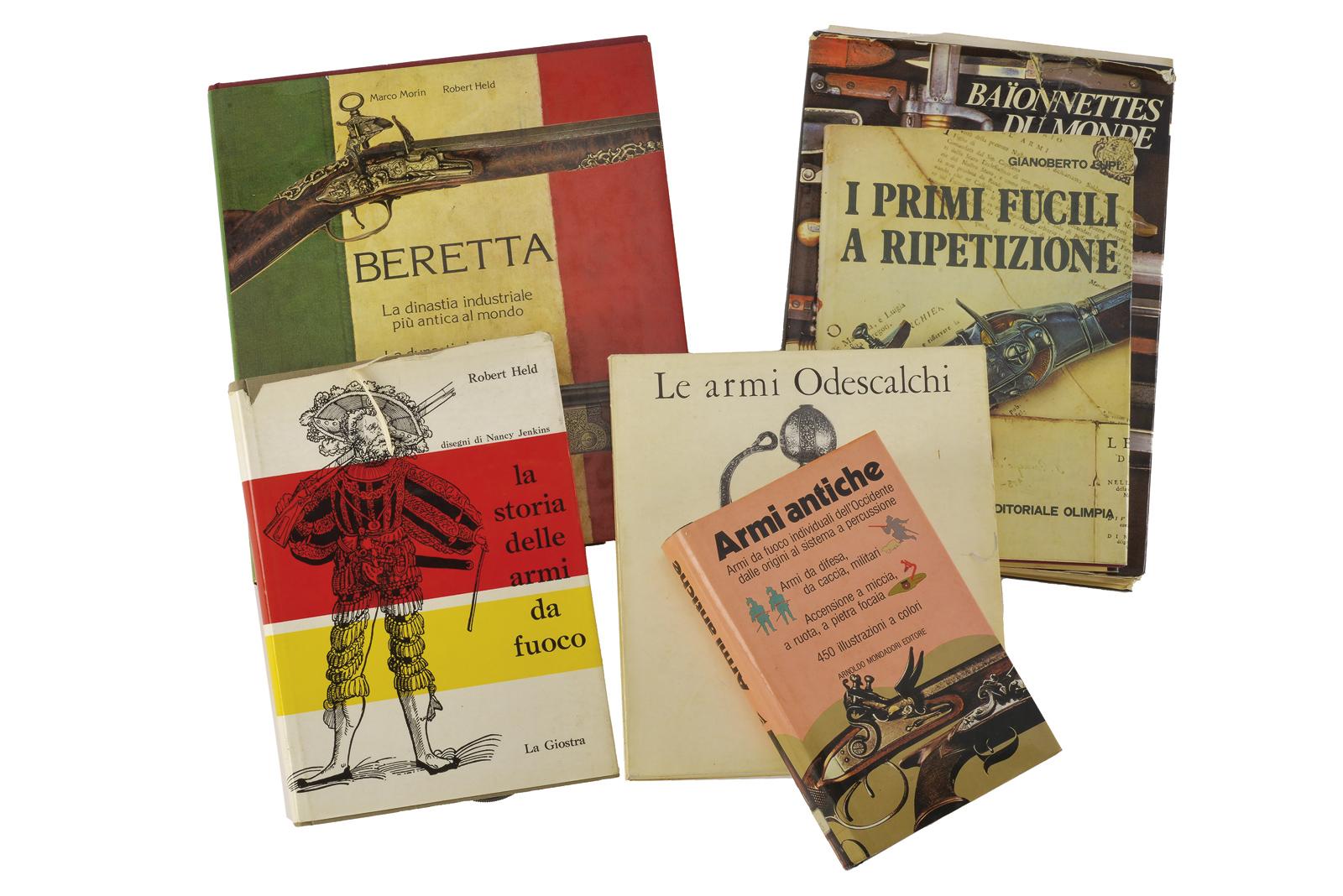 Lotto di sei libri 