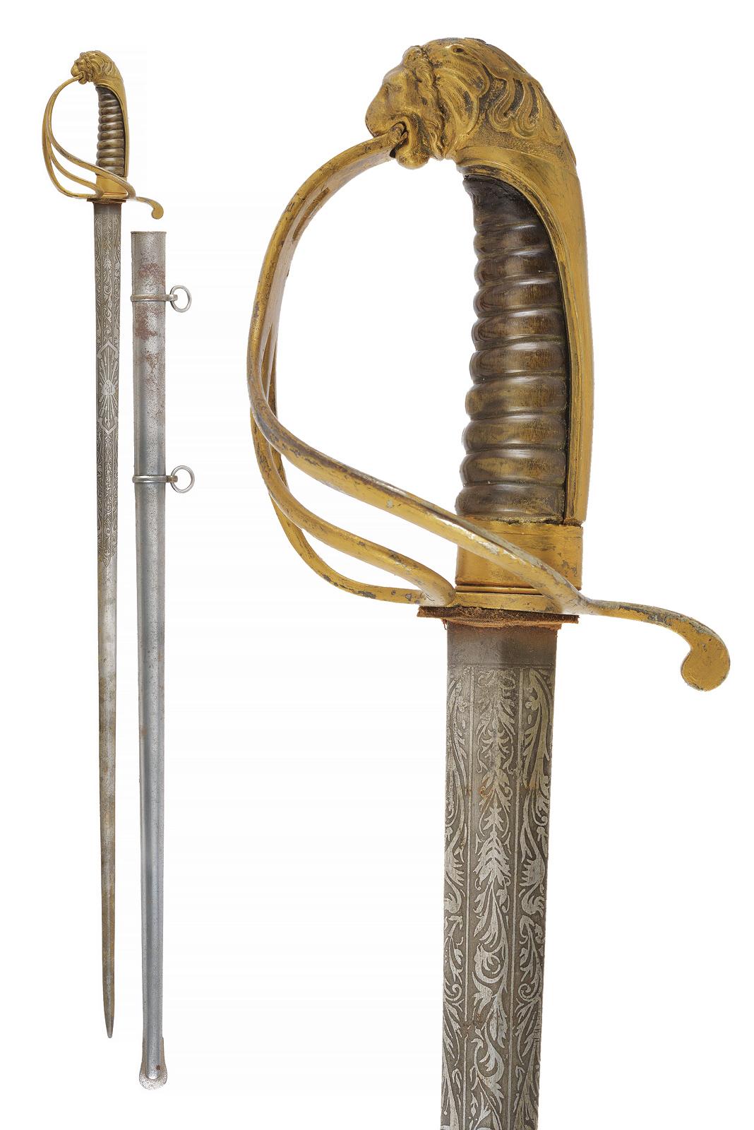 Spada da ufficiale della Guardia Nobile