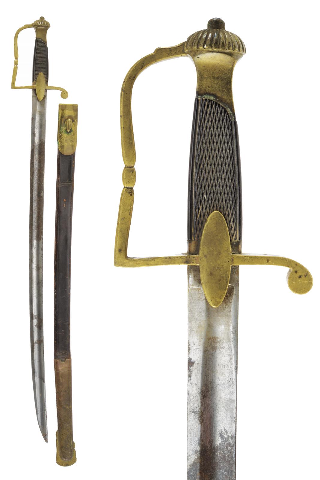Sciabola Mod. 1833 da furieri e suonatori di fanteria
