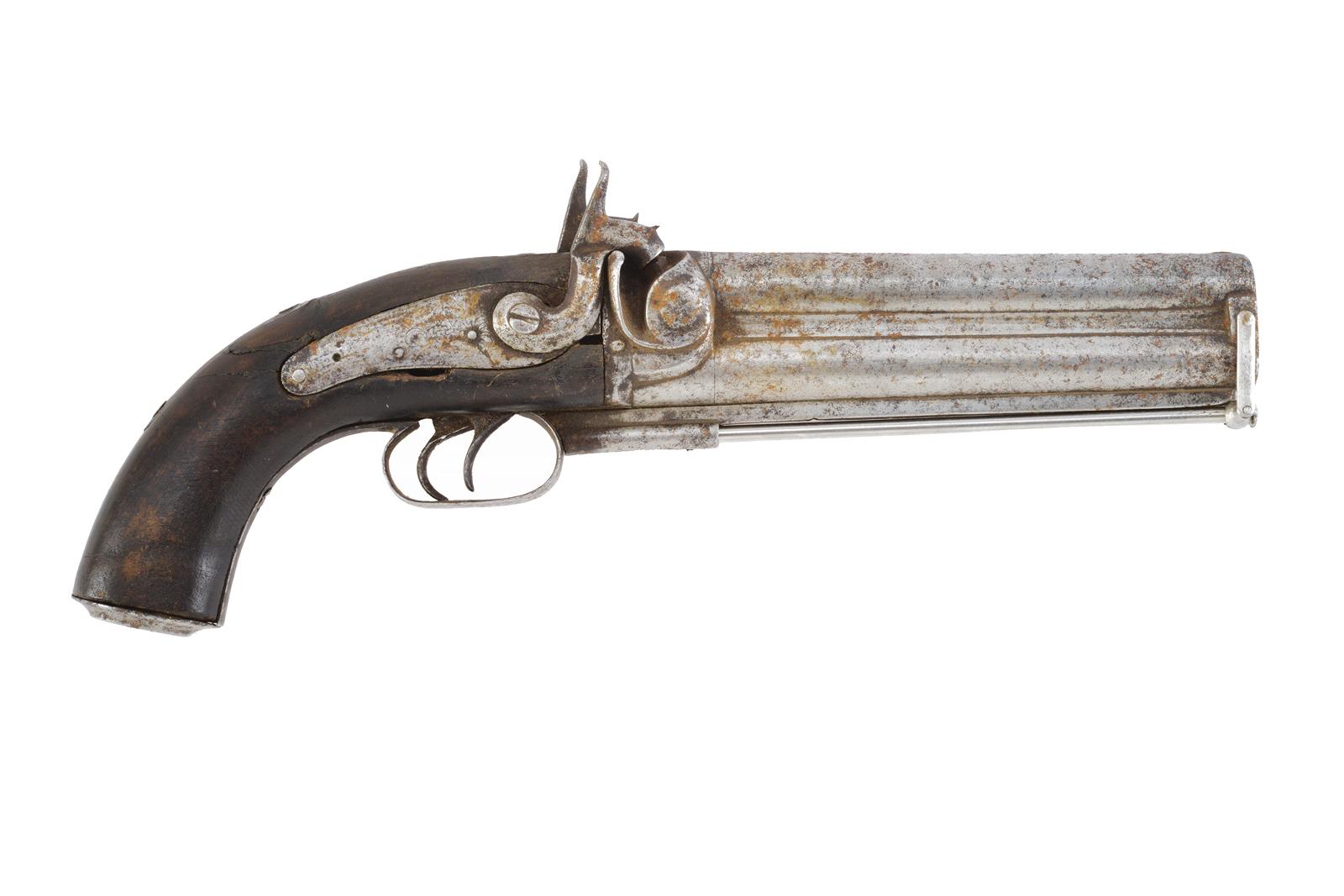 Pistola a canne sovrapposte a luminello