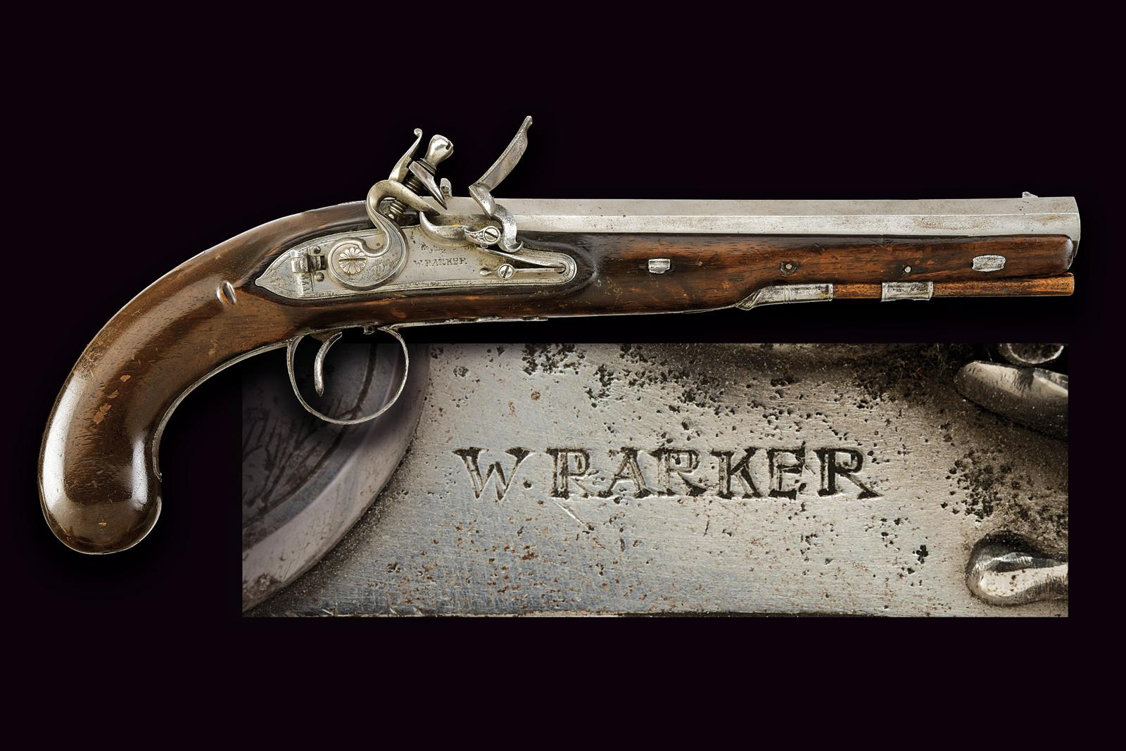 Pistola a pietra focaia di Parker 