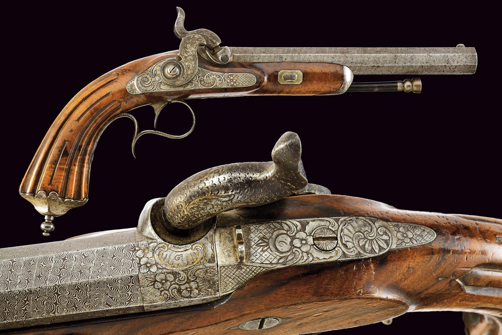 Pistola a luminello da tiro 