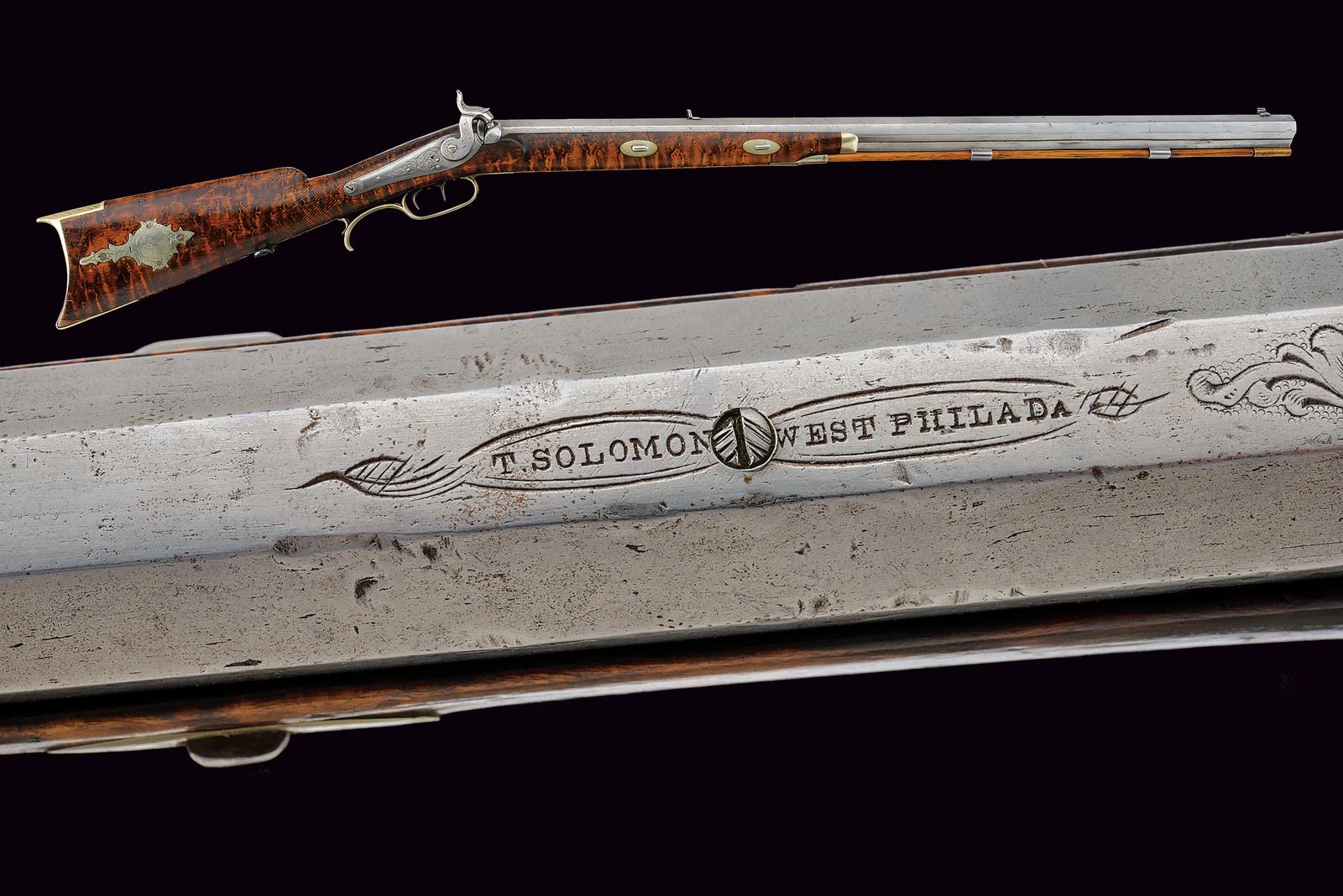 Fucile a luminello di T. Solomon "Pennsylvania half-stock rifle"