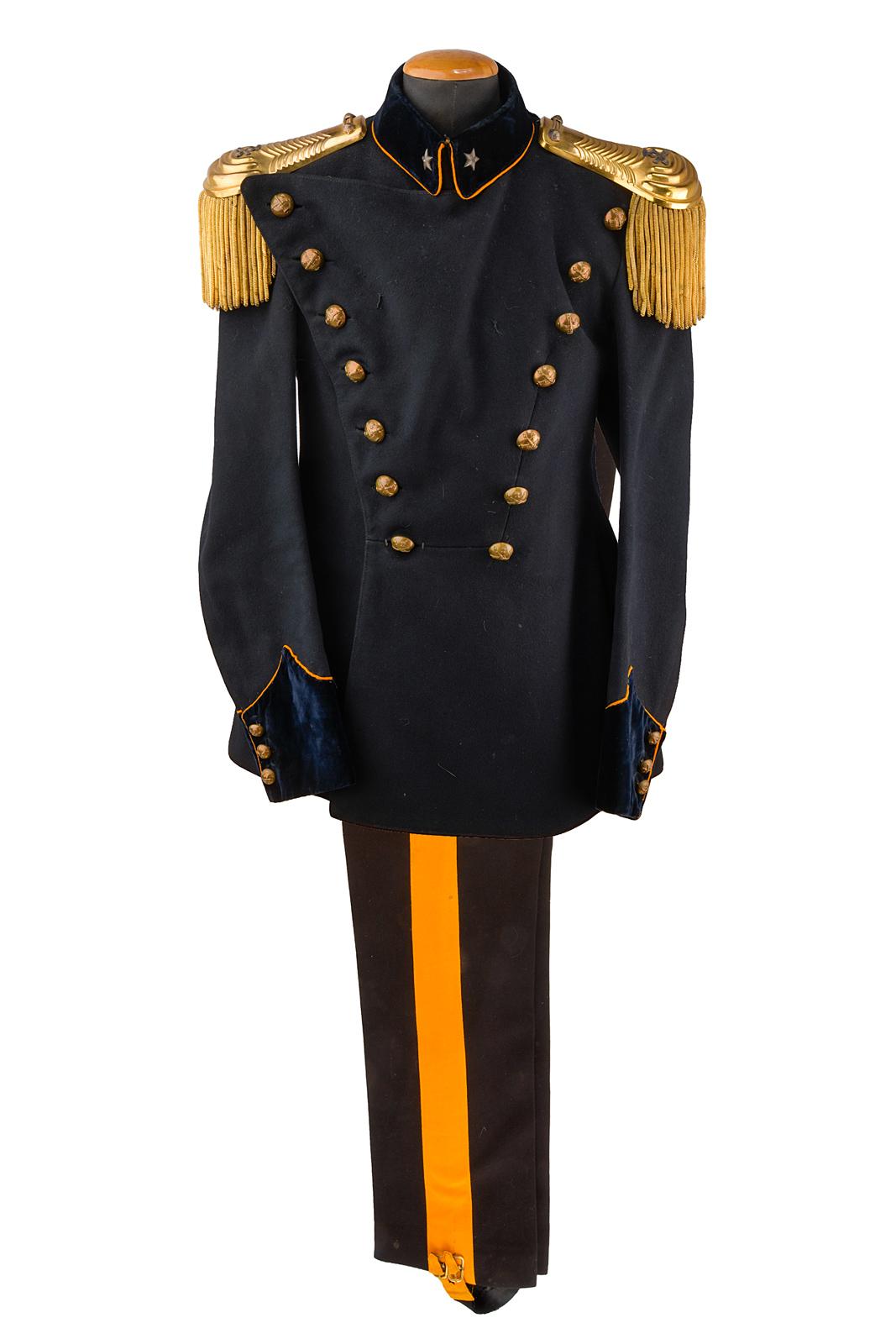 Grande uniforme da sera da ufficiale di artiglieria