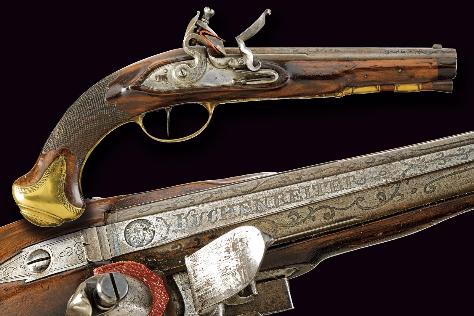 Pistola a pietra focaia di Kuchenreiter