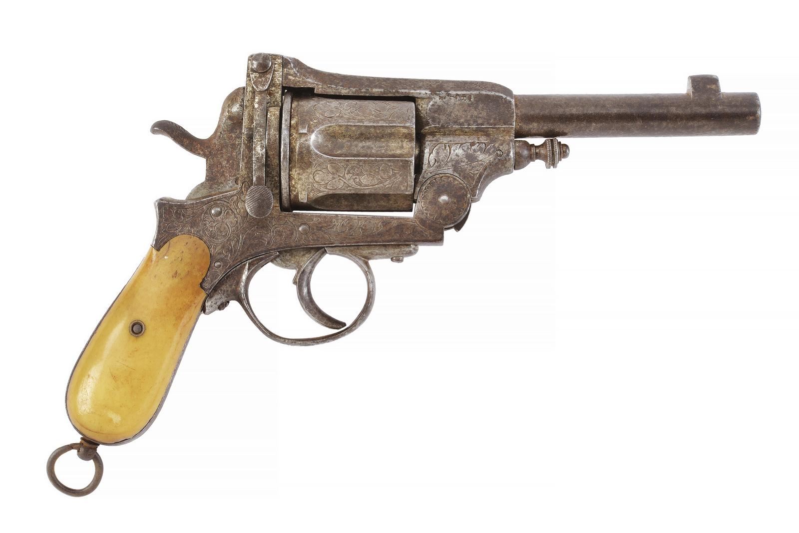 Revolver tipo Gasser Montenegrino a percussione centrale