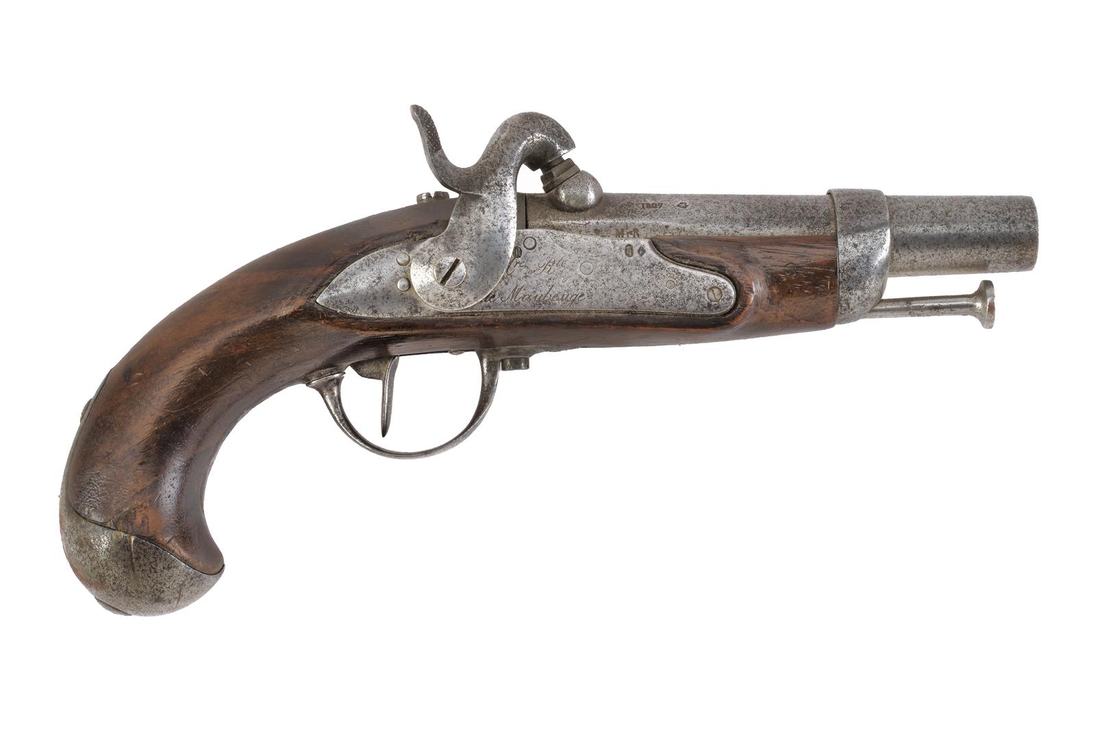 Pistola a luminello da gendarmeria Mod. 1822 T