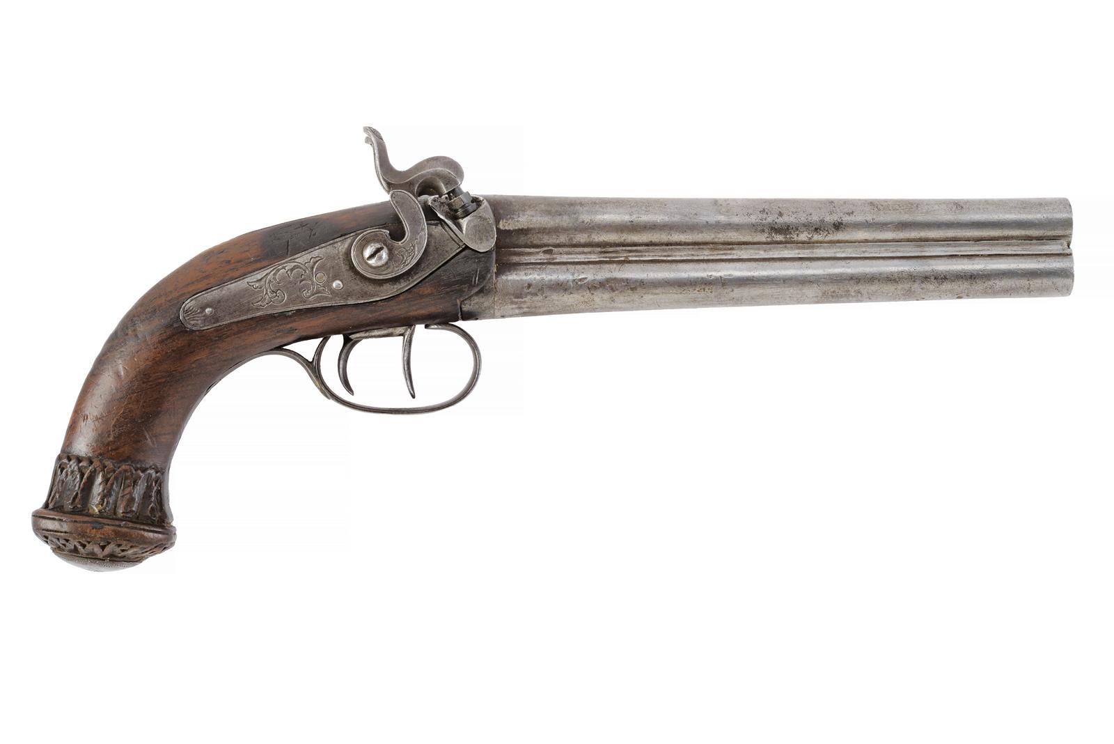Pistola a luminello a due canne