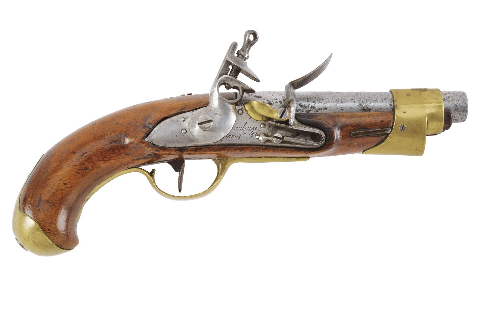 Pistola a pietra focaia 