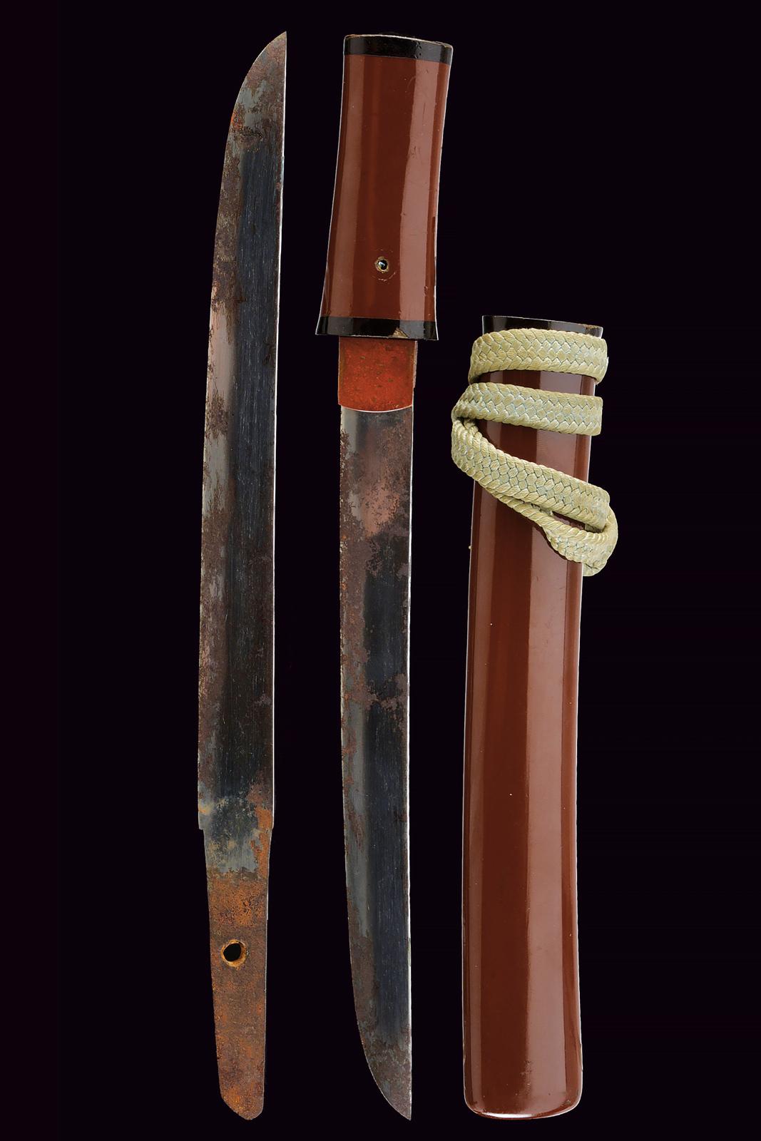 Tanto in Koshirae da Aikuchi