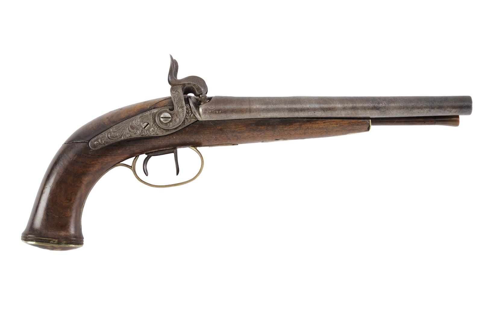 Pistola a luminello a due canne 