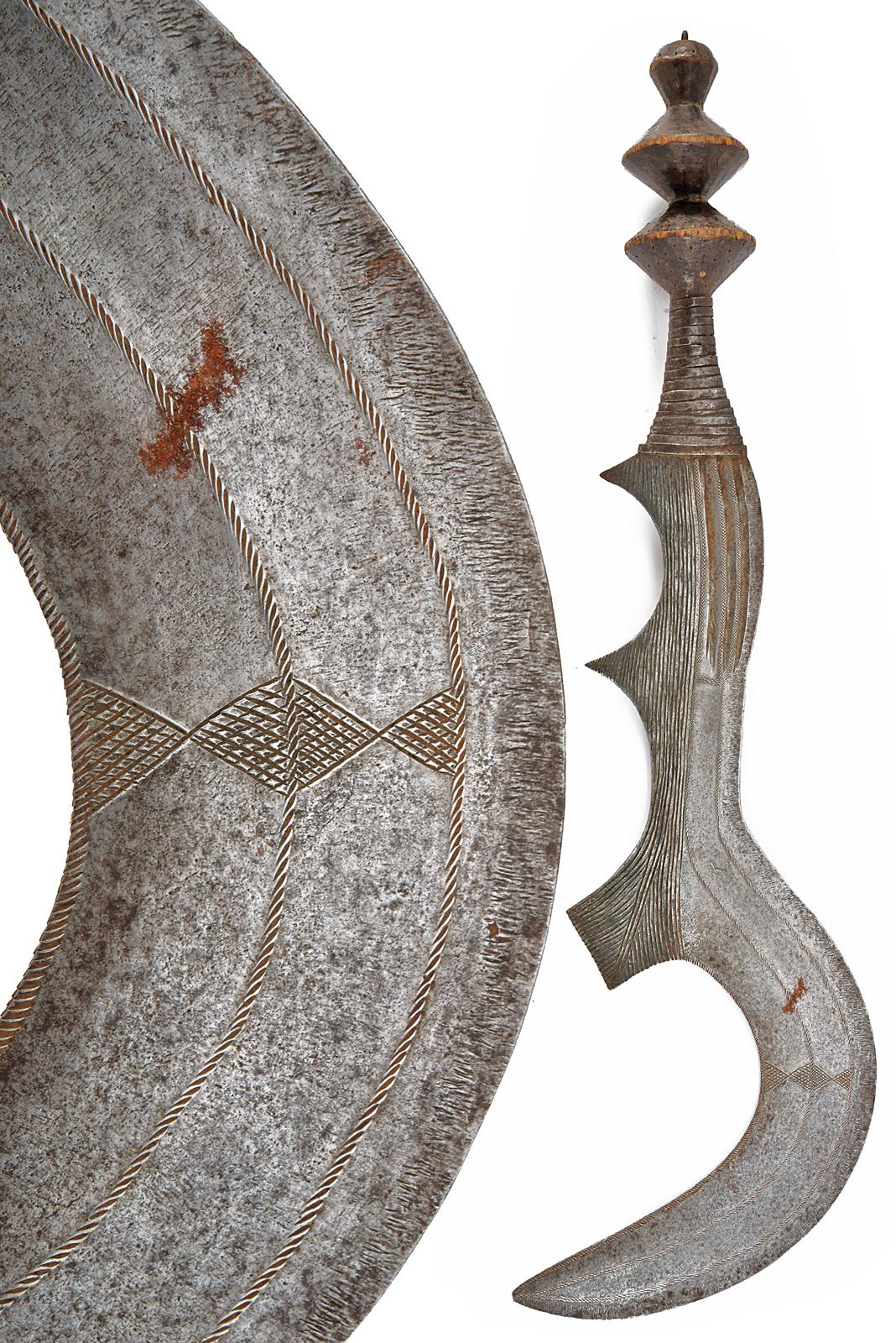 Coltello Ngombe da cerimonia