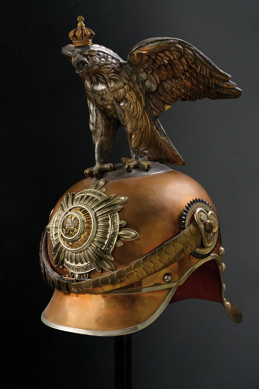 Elmo da sottufficiale del reggimento "Garde du Corps"