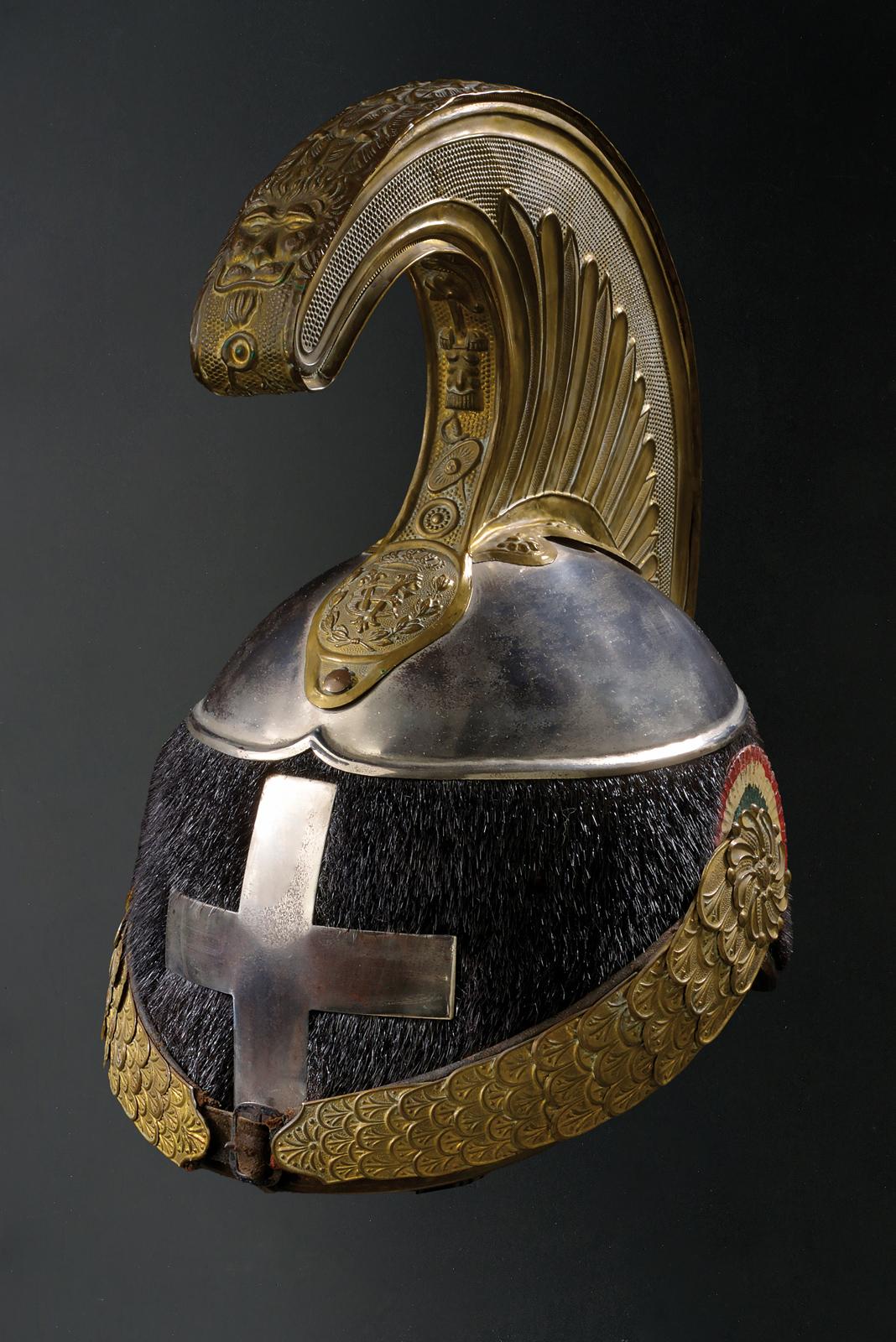 Elmo per truppa di cavalleria, epoca Vittorio Emanuele III