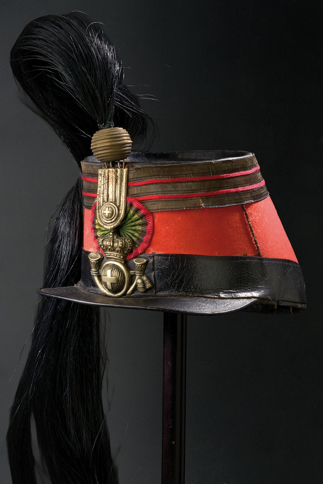 Bel kepi per cavalleggeri del reggimento di Alessandria