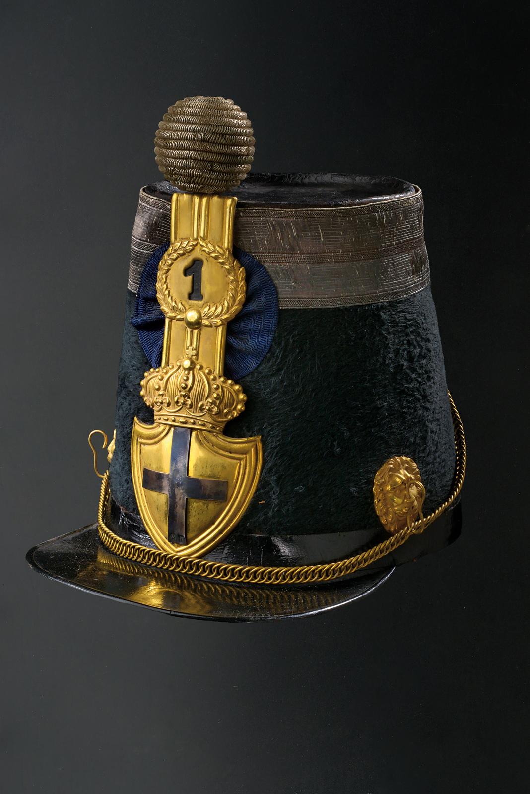 Kepi del primo reggimento fanteria 