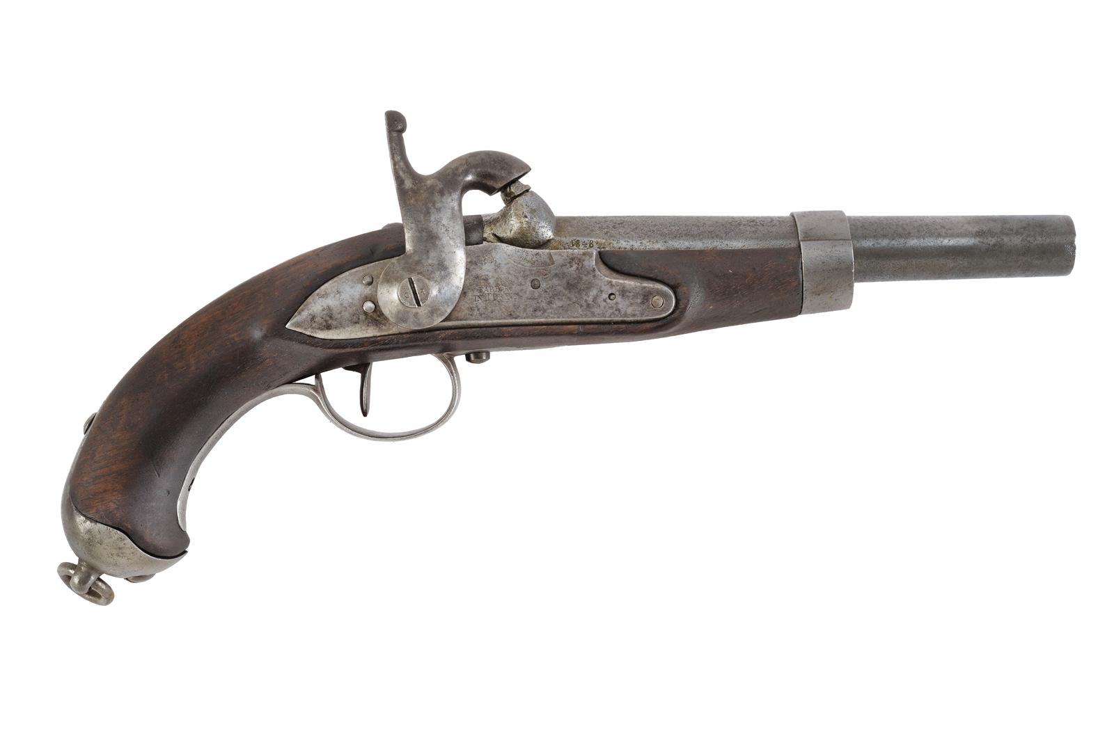 Pistola ridotta a luminello da cavalleria 